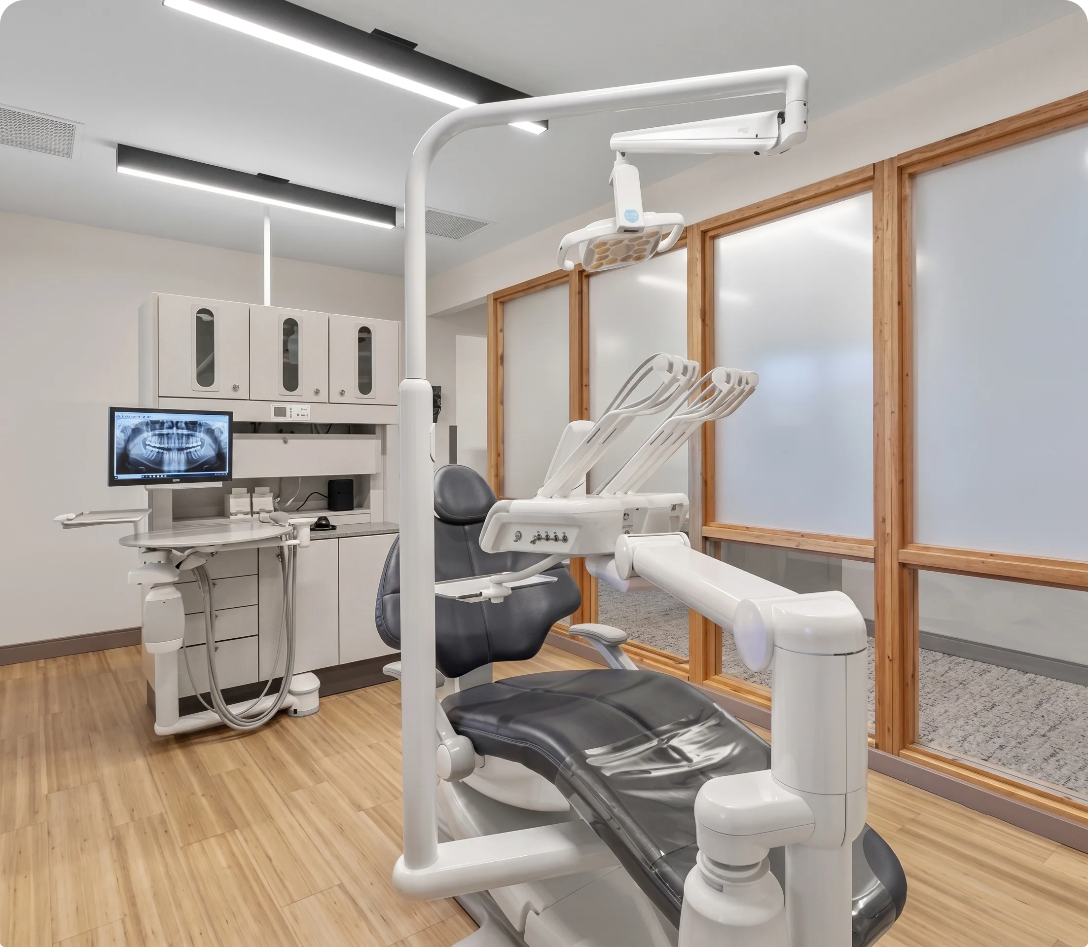 Treatment room at Smith Brothers Dental